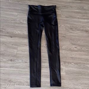 Spanx faux leather leggings
